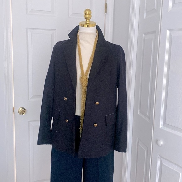 Massimo Dutti Jackets & Blazers - Massimo Dutti double breasted peacoat - like new!